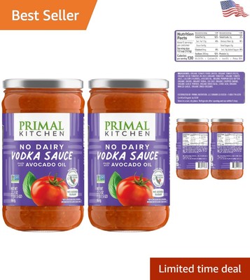No Dairy Vodka Sauce 2-Pack - Gluten-Free, No Added Sugar, -Friendly Meals