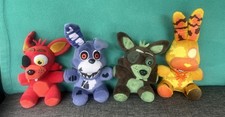 Five Nights at Freddy s Plush Lot FNAF Funko Bonnie Phantom Foxy Pirate Lot Of 4