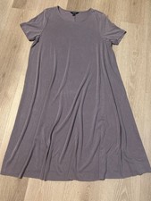 Simply Vera by Vera Want Short-Sleeve A-Line Tee Shirt Dress Sz Medium