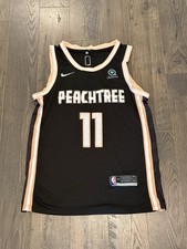 Nike Basketball Trae Young Peachtree #11 Atlanta Hawks Jersey Size 44 M