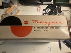 Mayfair 4 Transistor Tape Recorder Model TR 65 In Orig. Box JAPAN tested works — photo 4