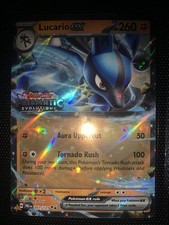 Evolution Prismatic Lucario Ex PRE 051/131 Englisch Eng Karte Pokemon Stamp
