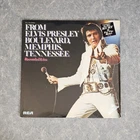 ELVIS PRESLEY / "From EP Boulevard, Memphis TN" / w-shrink & hype sticker / 1976
