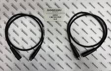 Kimber Kable Hero 1 Meter Pair with XLR connectors (Retail $318)