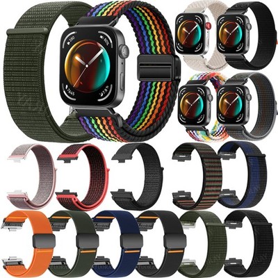 Magnet Nylon Loop Armband Für Huawei Watch Fit 3 Fit 4 Fit 4 Pro Uhrenarmband DE