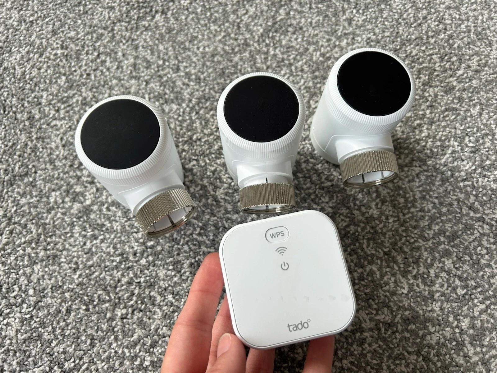 3 Tado Smart Radiator Thermostats X with Bridge
Opens in a new window or tab