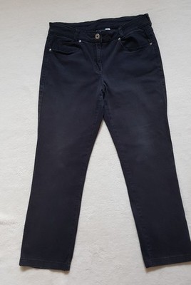 Esmara Jeans Gr. 42 grau anthrazit mit geradem Bein, Kurzgröße