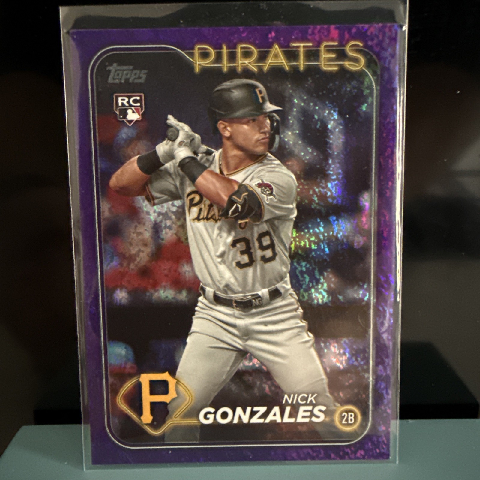 2024 Topps Series 1 / Series 2 / Update PURPLE FOIL 489/799 #168