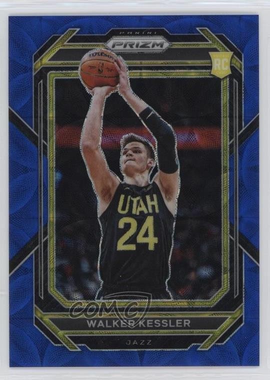 2022-23 Panini Prizm Choice Blue Prizm /49 Walker Kessler #234 Rookie RC