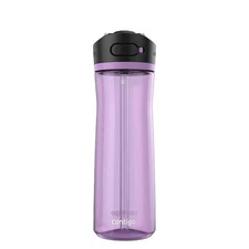 NEW Contigo 24 oz Ashland Autospout Purple Reuseable Travel Water Bottle