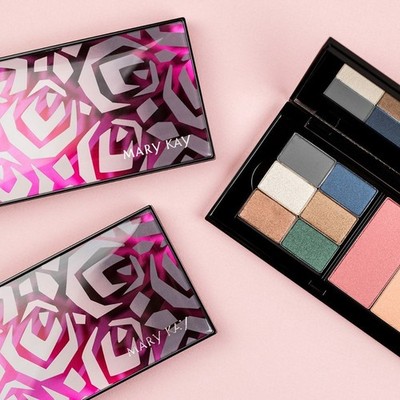 Mary Kay Perfect Palette leer Refillable Make-up Compact Art.-Nr. 107064