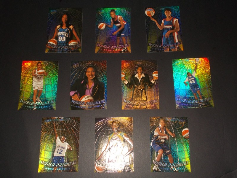 1999 Fleer World Premiere Insert Set (10) (WNBA) Pack-Fresh !!!
