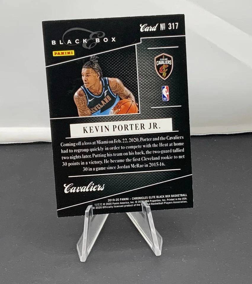 2019 Kevin Porter Jr Chronicles Elite Black Box Rookie /249 - Image 2 of 2