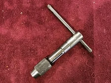Greenfield Tool & Die GTD No. 339 T-Handle Ratchet Tap Wrench USA
