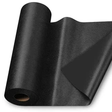 Fusible Interfacing for Sewing, 11.6 X 30yd Light Weight Black Interfacing Fa...