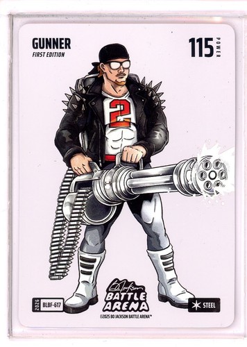 2026 Bo Jackson Battle Arena Gunner Gunnar Henderson Blizzard Steel Foil (ED)