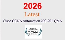 Cisco CCNA Automation 200-901 Q A GUARANTEED 1 month update 