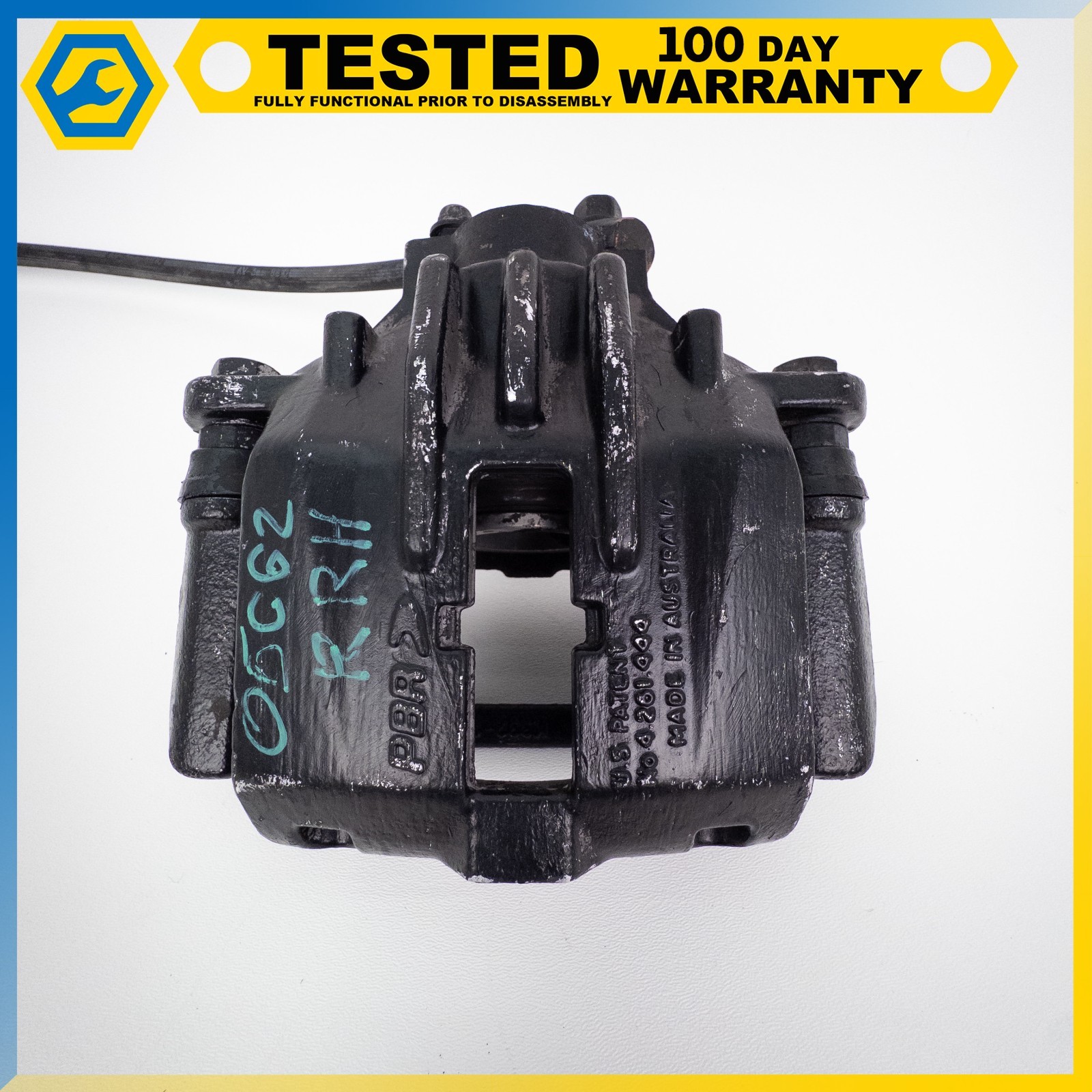 05-13 CHEVROLET CORVETTE C6 REAR LEFT RIGHT DISC BRAKE CALIPER ASSEMBLY SET OEM