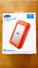 LaCie Rugged RAID 4 TB Thunderbolt, USB3, disco rigido esterno, ottimo!