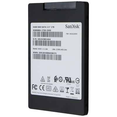 SanDisk X400 SATA 2.5-inch 1TB SSD (SD8SB8U-1T00-1122