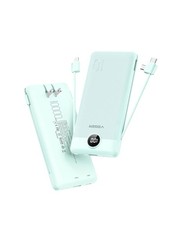 Portable Charger for iPhone, Power Bank Built in Cables and Wall Plug