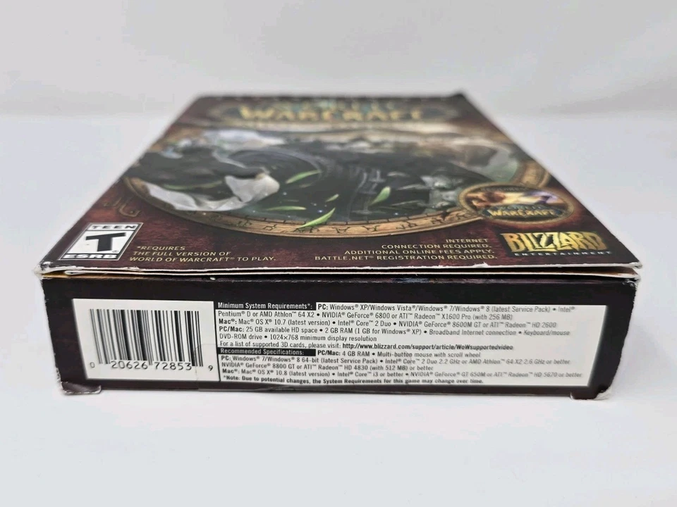 World of Warcraft Mists of Pandaria PC Expansion Set Complete w/ Codes - Image 4 of 4