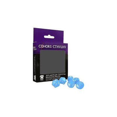 Modiphius Entertainment: Cohors Cthulhu RPG: Atlantean Crystal Dice  (US IMPORT)