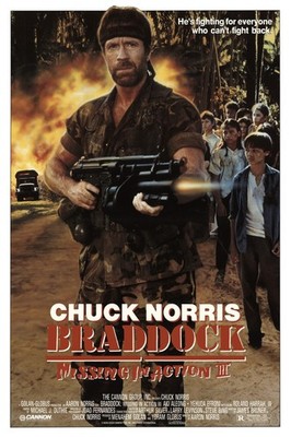 Chuck Norris Braddock Missing in Action III Movie Poster Photo Reprint