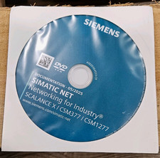Siemens SIMATIC NET Documentati DVD-ROM SCALANCE X CSM377 CSM1277 A5E00364553-CR