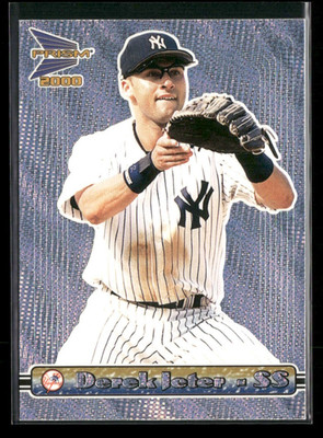 Derek Jeter 2000 Pacific Prism #99 Yankees HOF