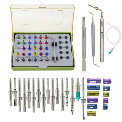 US Hiossen CAS Kit implant Crestal Approach Sinus Kit Hydraulic Membrane Lifter