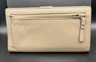 Kate Spade New York Beige Zip-Around Long Wallet Logo Zipper Credit Card ID — photo 4