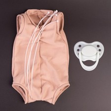 Cloth Body for 18"-26" Reborn Dolls Full Limbs Kit DIY Repair Magnetic Pacifier