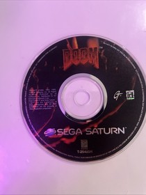Doom CiB completo di scatola con custodia libretto Sega Saturn, disco 1997