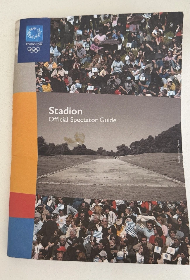 Athens 2004 Olympic Games Official Spectator Guide Stadion Book Greece ORIGINAL - Bild 1 von 4