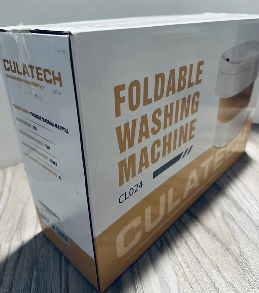 Culatech Cl024 Foldable Machine CL024 Mini Washing Machine - Image 3 of 3