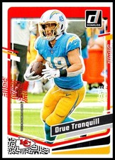 2023 Drue Tranquill Panini Donruss Football #156 Kansas City Chiefs