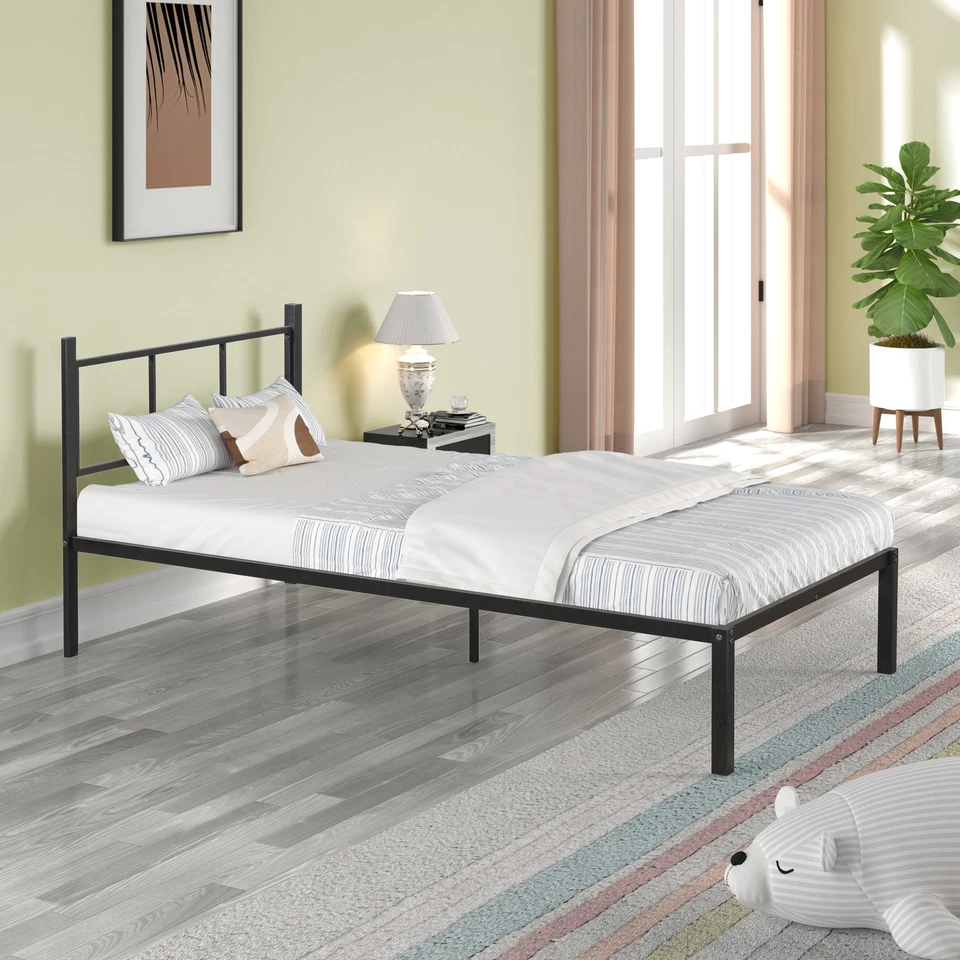 Трехъярусная двухъярусная кровать с вентиляционной доской/прочный металлический каркас/бесшумные деревянные планки/отдельные - Изображение 3 из 4