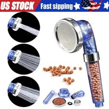 Filtered Shower Head with Handheld,3 Spray Modes High Pressure Water Saving Soft