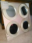 4 pk. Wall Mirror Set * Light Gold In Color * beautiful! (BRAND NEW)  — photo 5
