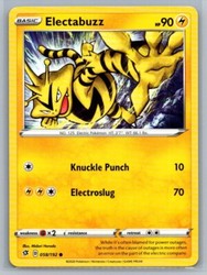 Electabuzz 058/192 Common Rebel Clash Pokemon TCG