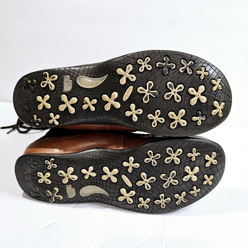 The North Face Moccasin Janey Insulated Boots Suede Fur Lace Up Back Womens 6 - Picture 11 of 12