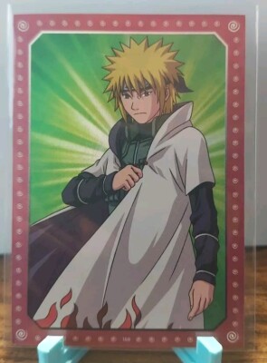 2024 Topps Animax Official Naruto Cards Minato #158 Character Bio Foil