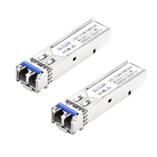 Industrial SFP Module 1.25Gb/s 20km Fiber Transceiver Duplex LC 1310nm 2PCS