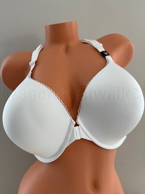 40DDD Victoria s Secret BBV Perfect Shape Padded Bra F90 White Front Close