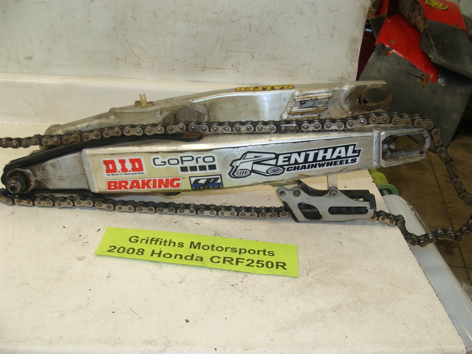 2008 HONDA CRF250R rear swingarm chain pivot bolt bearings swing arm suspension eBay