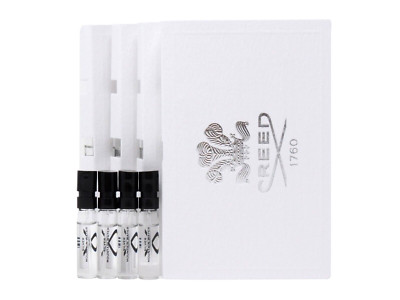 CREED SILVER MOUNTAIN WATER EDP 1.7ml .057oz x 4 COLOGNE PERFUME SPRAY SAMPLES