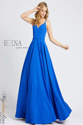 その他 BLUE Mac Duggal 48855 Evening Dress ~LOWEST PRICE GUARANTEE~ NEW
