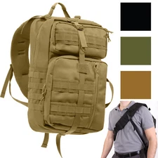 Tactical Sling Transport Pack Crossbody Bag Army MOLLE Strap Concealed Carry CCW