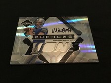 2009 Panini Limited MATTHEW STAFFORD Phenoms Rookie Patch Autograph card 020/149